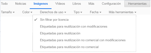 Captura tomada al buscador Google.